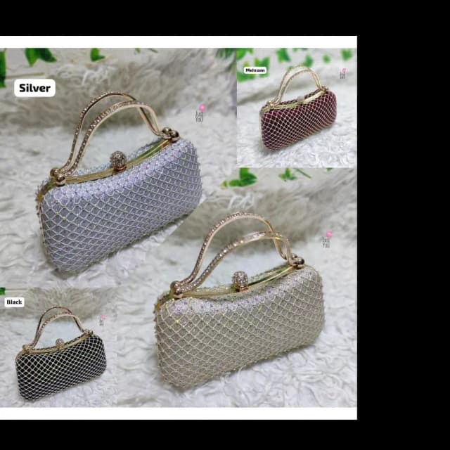 Matel purse for party wear also for bridals